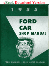 1955 Ford Thunderbird Shop Manual