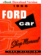 1956 Ford Thunderbird Shop Manual