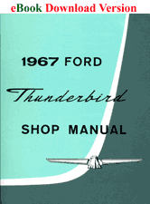 1967 Ford Thunderbird Shop Manual