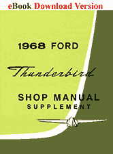 1968 Ford Thunderbird Shop Manual