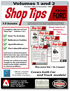 ford thunderbird shop tips book